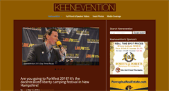 Desktop Screenshot of keenevention.info